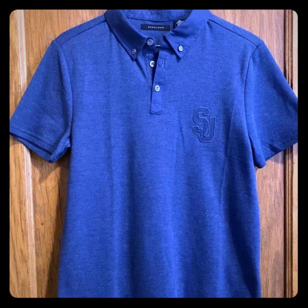Sean John blue boys XL polo style shirt
